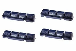 X4 Cartouches De Patins De Frein SwissStop FlashPro BXP Pour Jantes Aluminium Pour Freins Shimano / Sram / Campagnolo