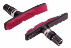 Patins De Freins Jagwire Cyclone Pro Red Zone Noir / Rouge