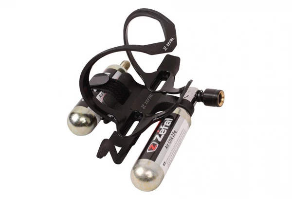 ZEFAL Porte-Bidon Multifonction Zéfal Pulse Z2i Co2 Kit + Cartouches Big Shot 2 X 25g 1 ZEFAL Porte-Bidon Multifonction Zéfal Pulse Z2i Co2 Kit + Cartouches Big Shot 2 X 25g