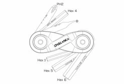 CHULLANKA COMPACT TOOL 6 FONCTIONS Multi Outils Cycle (Entretien Et Outillage) -Entretien Soldes 14273885e30fb4ef35974.72853534