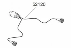 Thule 52120 Faisceau EuroPower EuroRide Et EuroWay G2-THULE