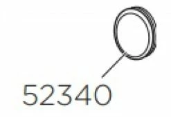 Thule 52340 Bouchon D'extrémité Pour EuroRide-THULE