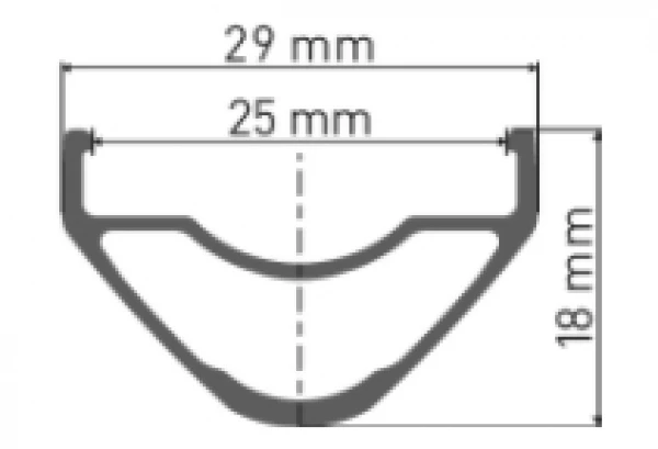 Dt-swiss Jante DT Swiss XR 391 Disc 29'' Noir 2 Dt-swiss Jante DT Swiss XR 391 Disc 29'' Noir – Image 2