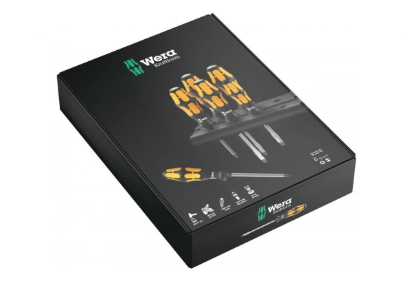 Wera - Set De Tournevis Kraftform Burin à Vis 932/6 2 Wera - Set De Tournevis Kraftform Burin à Vis 932/6 – Image 2