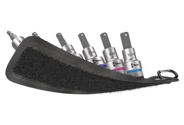 Wera - Set Embouts Allen (6 Pans) - 1/2 Avec Fonction Retenue Vis - 6 Pces 2 Wera - Set Embouts Allen (6 Pans) - 1/2 Avec Fonction Retenue Vis - 6 Pces – Image 2