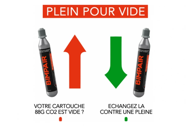 Bimpair Plein Pour Vide CAPS 88G CO2 1 Bimpair Plein Pour Vide CAPS 88G CO2