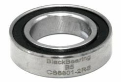 Black-bearing Roulement Black Bearing Céramique 6801-2RS 12 X 21 X 5 Mm