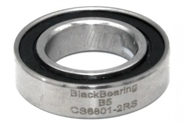 Black-bearing Roulement Black Bearing Céramique 6801-2RS 12 X 21 X 5 Mm 1 Black-bearing Roulement Black Bearing Céramique 6801-2RS 12 X 21 X 5 Mm
