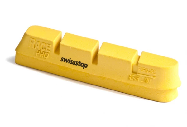 SWISSSTOP Patins De Frein Nu RACE PRO JAUNE Campagnolo 1 SWISSSTOP Patins De Frein Nu RACE PRO JAUNE Campagnolo