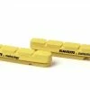 X2 Cartouches De Patins De Freins Sram Pour Jante Carbone Jaune