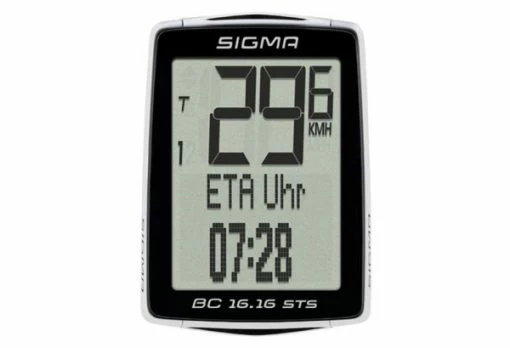 Compteur Sans Fil SIGMA BC 16.16 STS CAD Noir 8 Compteur Sans Fil SIGMA BC 16.16 STS CAD Noir -Entretien Soldes 585912e336be1