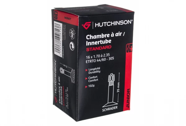 HUTCHINSON Chambre à Air STANDARD 16'' X 1.70 à 2.35 Mm Schrader 35mm 1 HUTCHINSON Chambre à Air STANDARD 16'' X 1.70 à 2.35 Mm Schrader 35mm