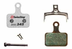 Paire De Plaquettes Organiques SwissStop Disc 34 E Pour Freins Shimano Route Et E-Bike