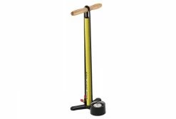 Pompe à Pied LEZYNE Steel Floor Drive 3''5 Jaune